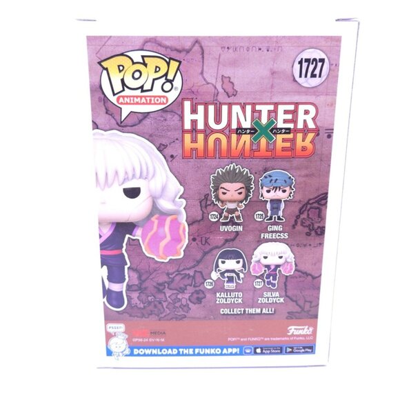 Funko Pop Silva Zoldyck 1727 Hunter X Hunter Vinyl Figure Animation w/ Protector - Picture 6 of 12